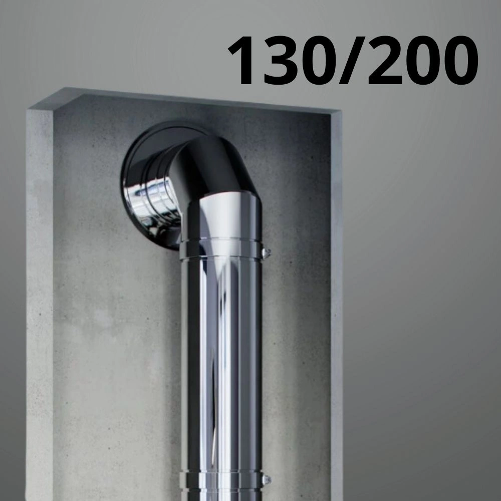 TUBULATURA EVACUARE GAZ 130/200 - SEMINEE / SOBE